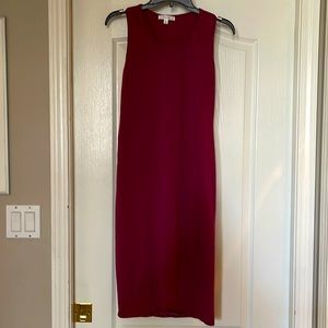 Mauve/pink dress large 42 inches long